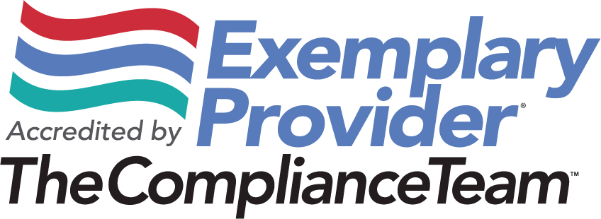 Accredited by The Compliance Team — Exemplary Provider